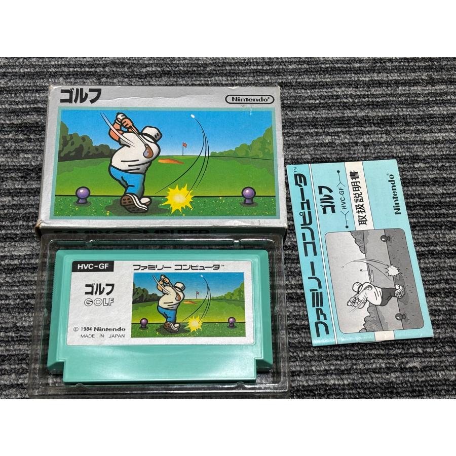 任天堂（Nintendo） ファミコン カセット ソフト ゴルフ GOLF FC 箱