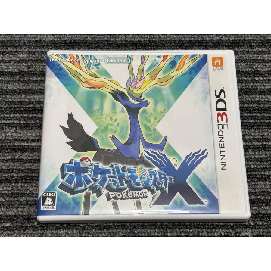 ニンテンドー3DS 任天堂 3DS ソフト ポケットモンスター X ケース付き