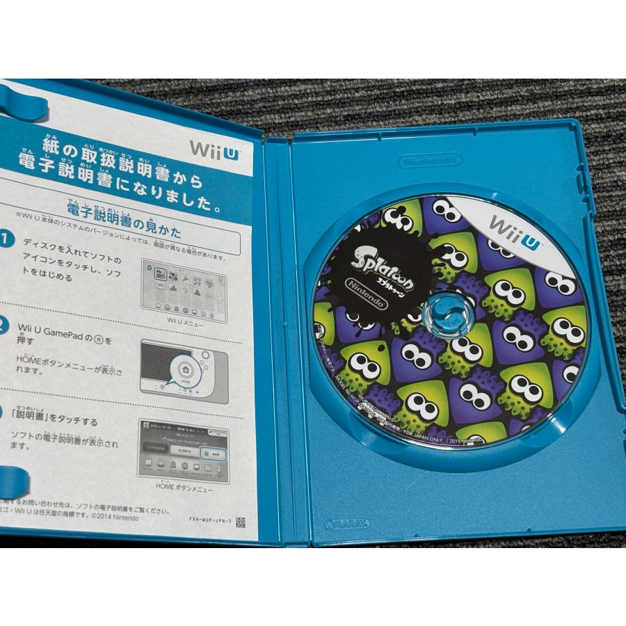 Wii U WiiU ソフト スプラトゥーン Splatoon 任天堂 ウィーユー （3