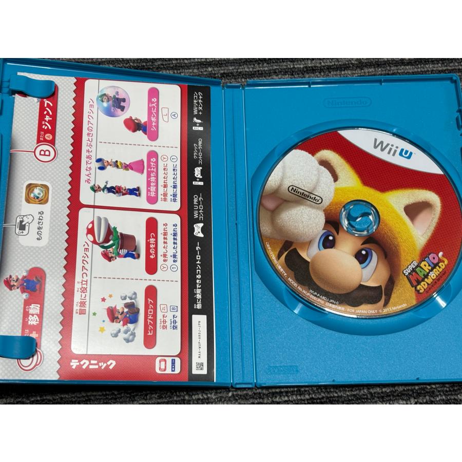 Wii U WiiU ソフト スーパーマリオ 3Dワールド 任天堂 ウィーユー (2