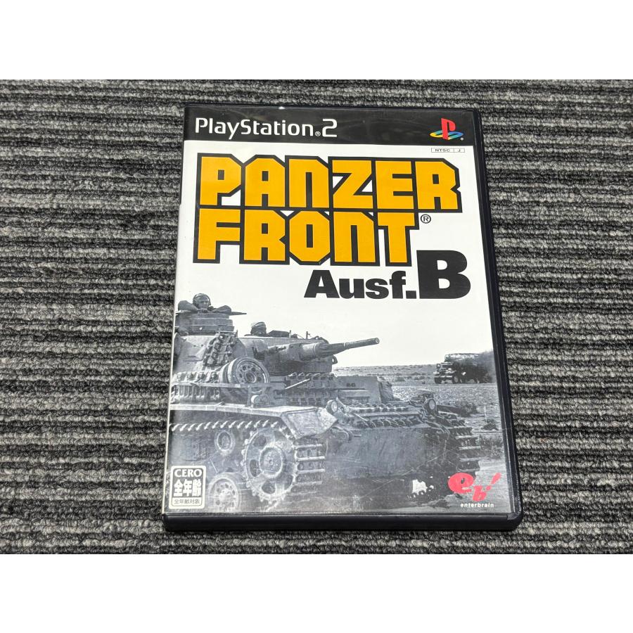 PlayStation プレステ2 ソフト PANZER FRONT Ausf.B playstation2 PS2