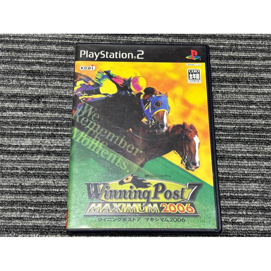 PlayStation プレステ2 ソフト ウイニングポスト7 マキシマム2006