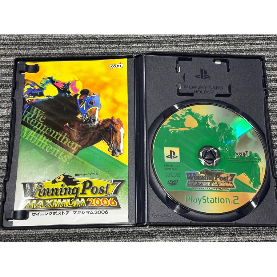 PlayStation プレステ2 ソフト ウイニングポスト7 マキシマム2006