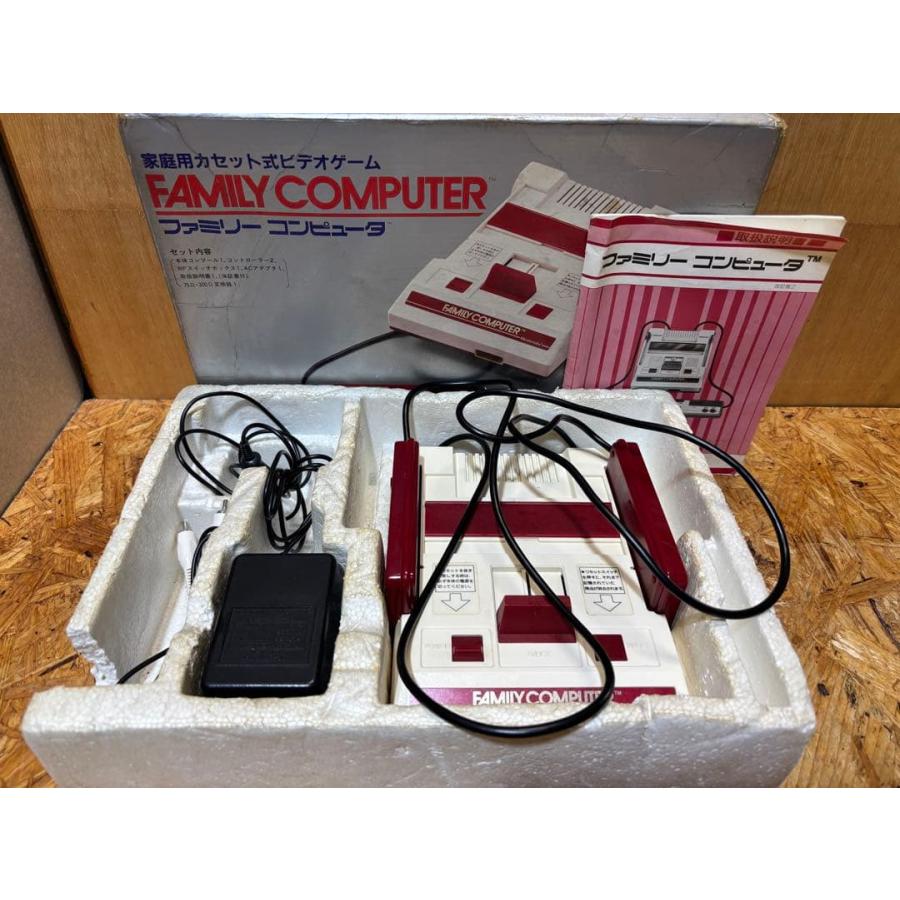 任天堂（Nintendo） ファミコン 本体 箱 説明書 付き H7602647 : マイ