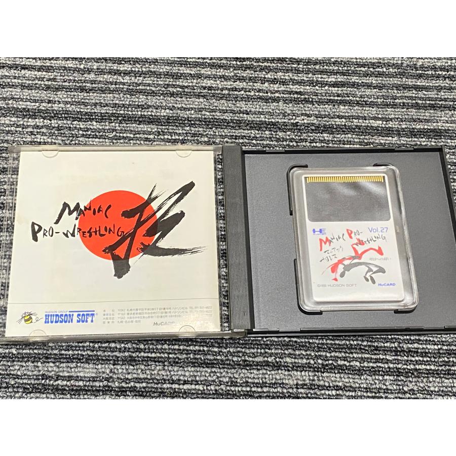 NEC PCエンジン Huカード マニアックプロレス PCE : マイホット NEC PCエンジン Huカード マニアックプロレス PCE : マイホット