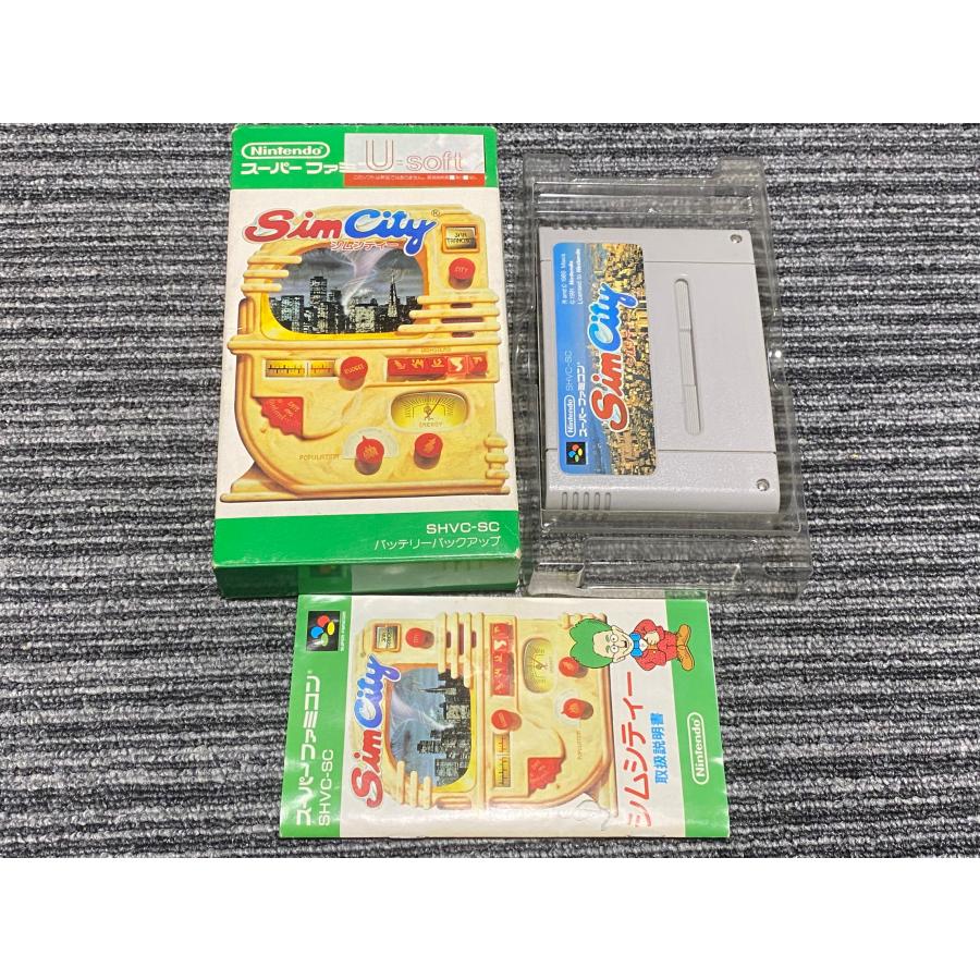 任天堂 スーパーファミコン カセット ソフト シムシティ Sim 任天堂 スーパーファミコン カセット ソフト シムシティ Sim