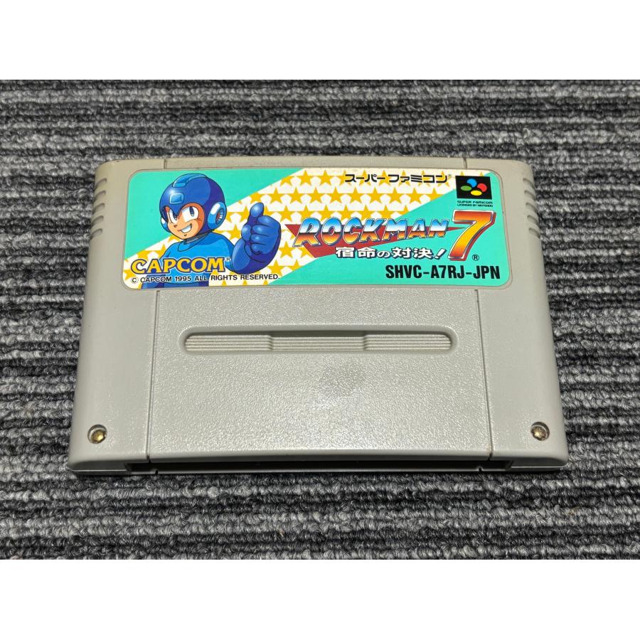 ロックマン7宿命の対決 SFC スーパーファミコン ソフトのみ ロックマン7宿命の対決 SFC スーパーファミコン ソフトのみ