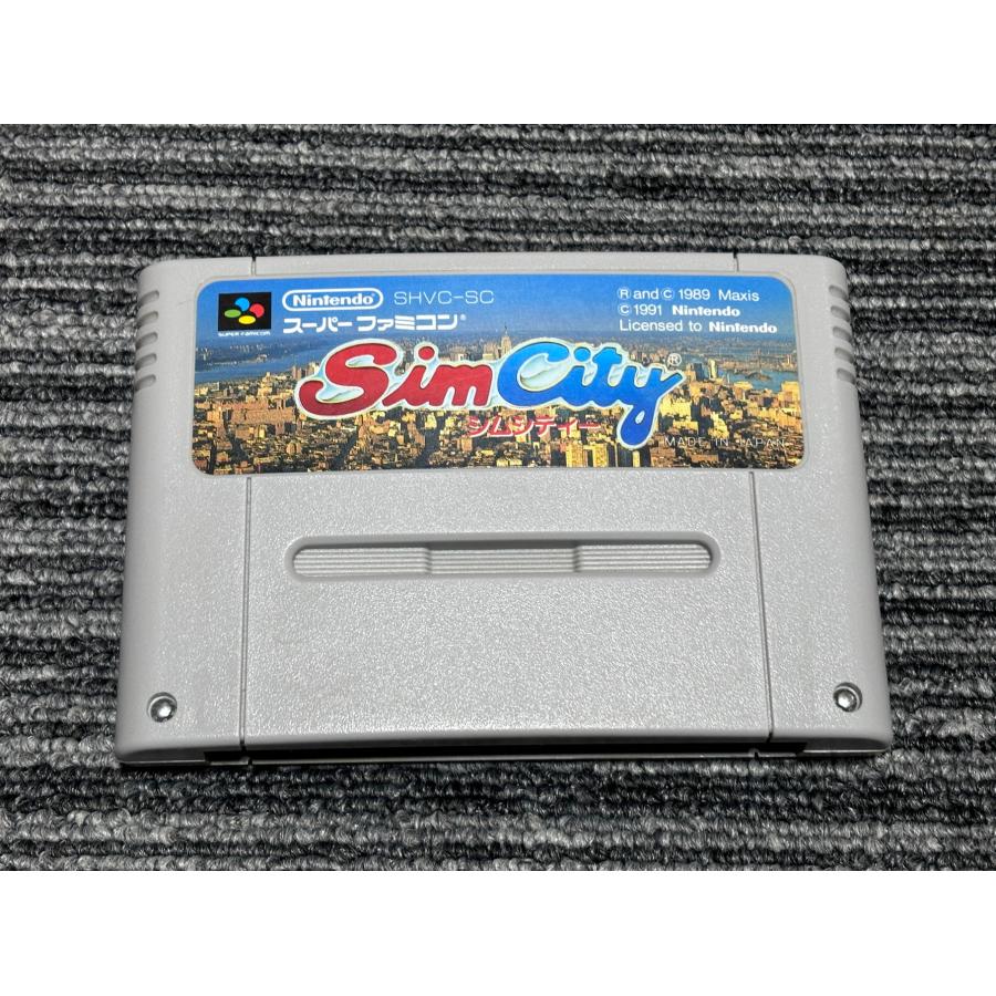 任天堂 スーパーファミコン カセット ソフト シムシティー 任天堂 スーパーファミコン カセット ソフト シムシティー