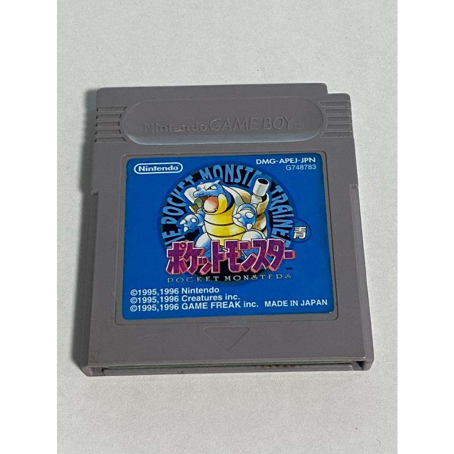 任天堂 ゲームボーイ ソフト ポケットモンスター 青 カセット GB 任天堂 ゲームボーイ ソフト ポケットモンスター 青 カセット GB
