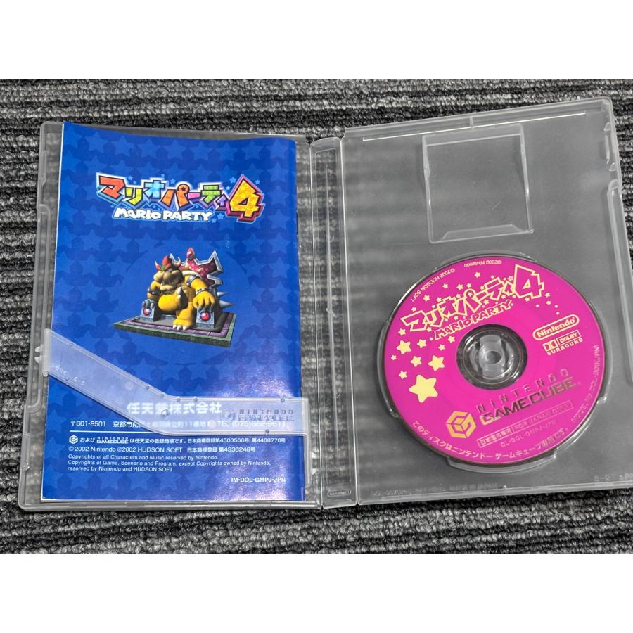 任天堂 ゲームキューブ ソフト マリオパーティー4 GC ケース付き 任天堂 ゲームキューブ ソフト マリオパーティー4 GC ケース付き
