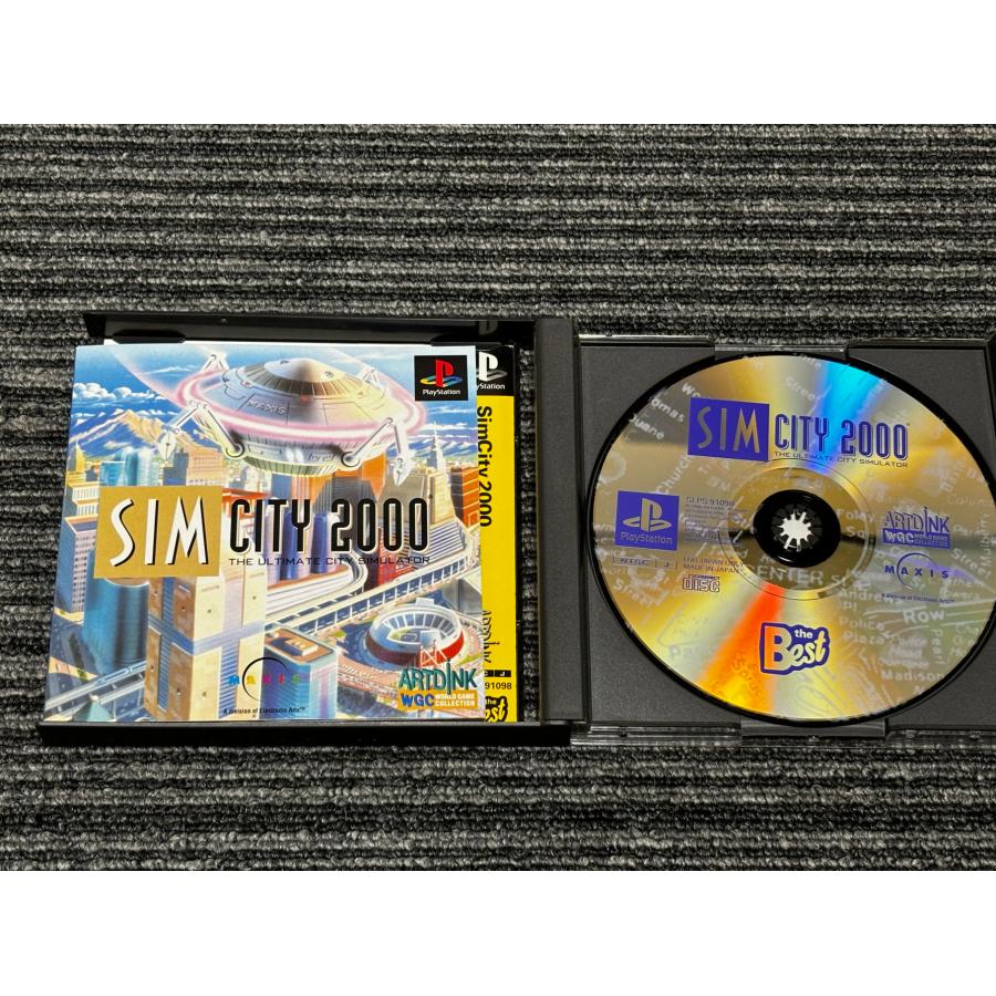 PlayStation プレステ ソフト シムシティ2000 The Best playstation PS