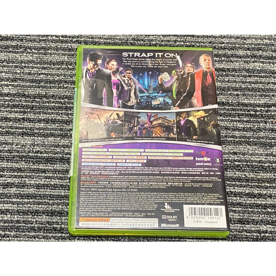 Xbox Xbox360 ソフト セインツロウ ザ・サード SAINTS ROW THE