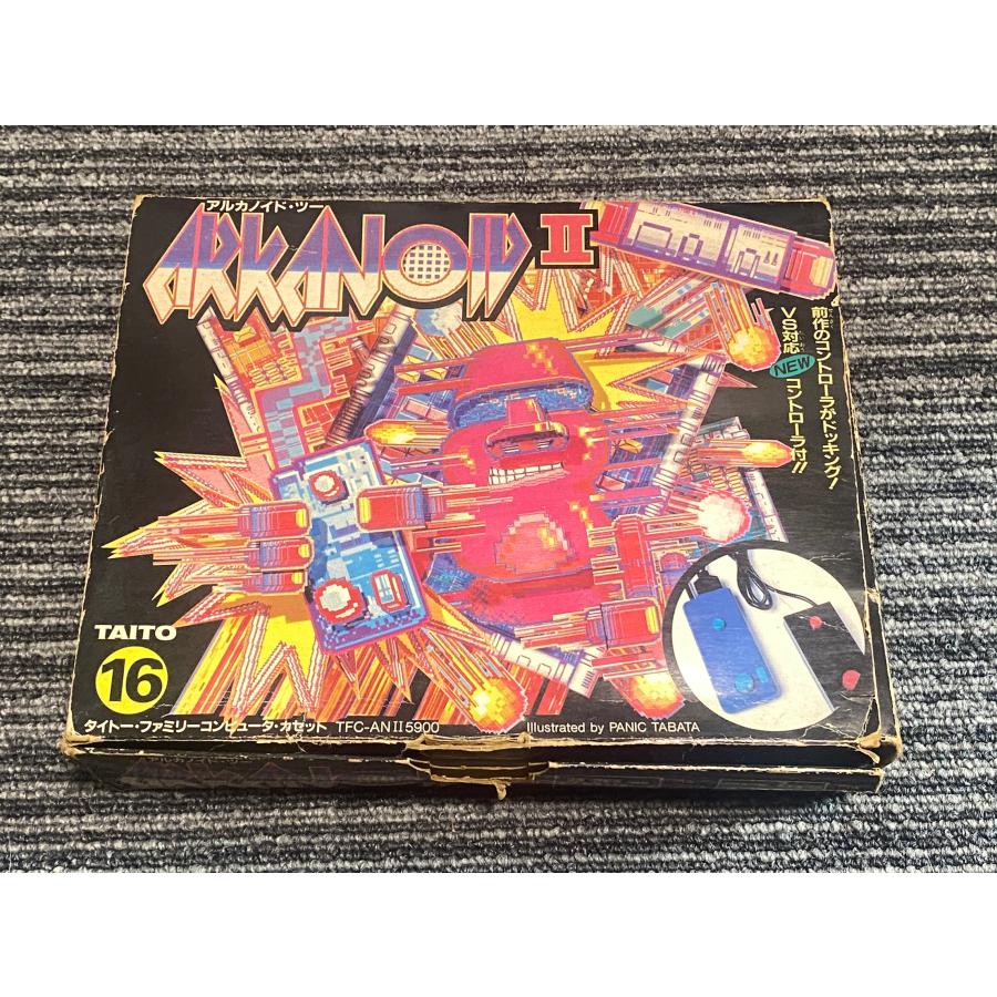 任天堂 ファミコン カセット ソフト アルカノイド2 FC 箱 説明書 任天堂 ファミコン カセット ソフト アルカノイド2 FC 箱 説明書