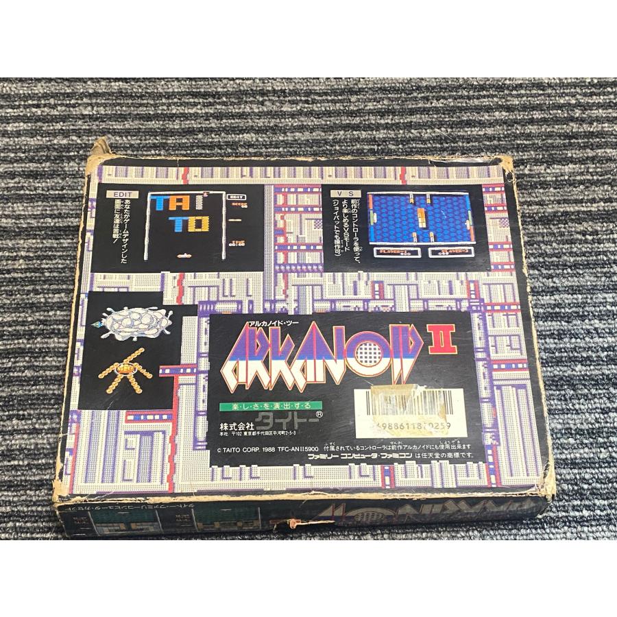 任天堂 ファミコン カセット ソフト アルカノイド2 FC 箱 説明書 任天堂 ファミコン カセット ソフト アルカノイド2 FC 箱 説明書