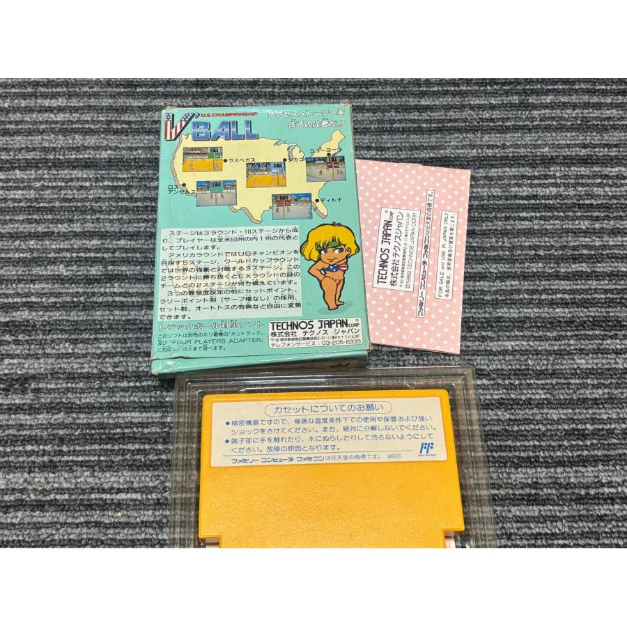 任天堂（Nintendo） ファミコン カセット ソフト V'BALL U.S.