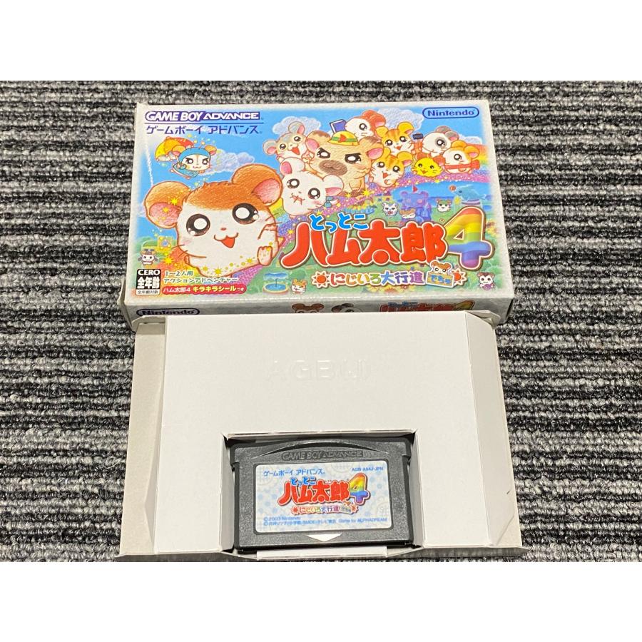 任天堂 ゲームボーイアドバンス ソフト とっとこハム太郎4 にじ 任天堂 ゲームボーイアドバンス ソフト とっとこハム太郎4 にじ