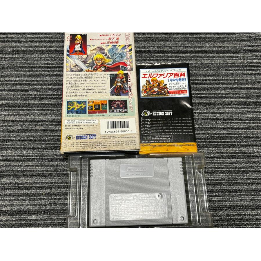 任天堂 スーパーファミコン カセット ソフト エルファリア SFC 任天堂 スーパーファミコン カセット ソフト エルファリア SFC