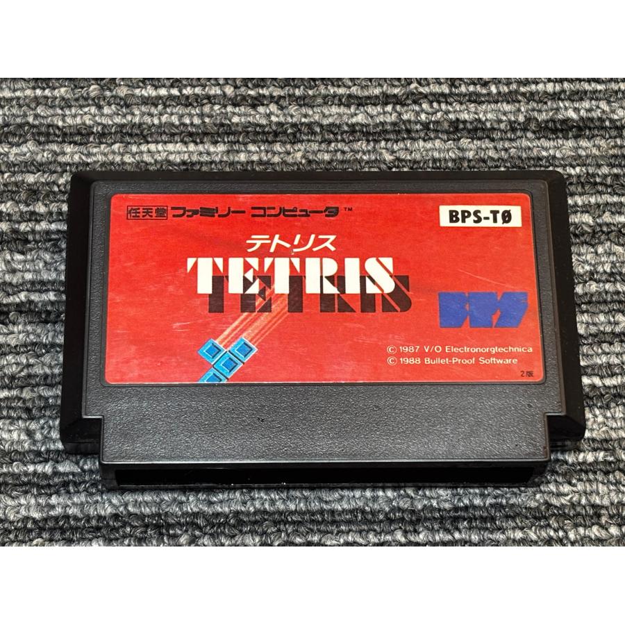 任天堂（Nintendo） ファミコン カセット ソフト 初代 テトリス TETRIS