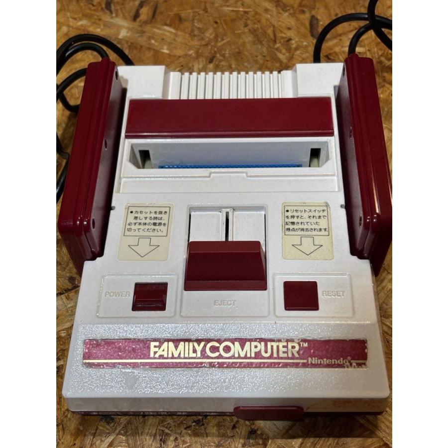 任天堂 ファミコン 本体 メンテ済 H10265518 箱 説明書付きの画像