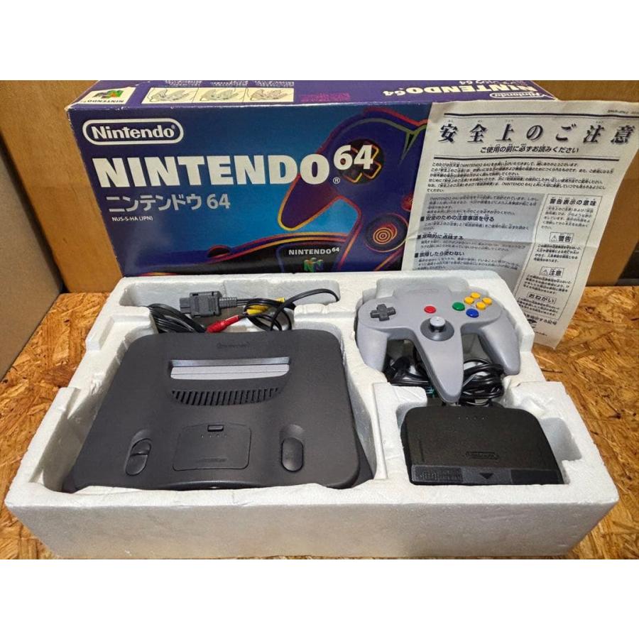 任天堂（Nintendo） 美品 ニンテンドー64 本体すぐ遊べるセット NUJ 