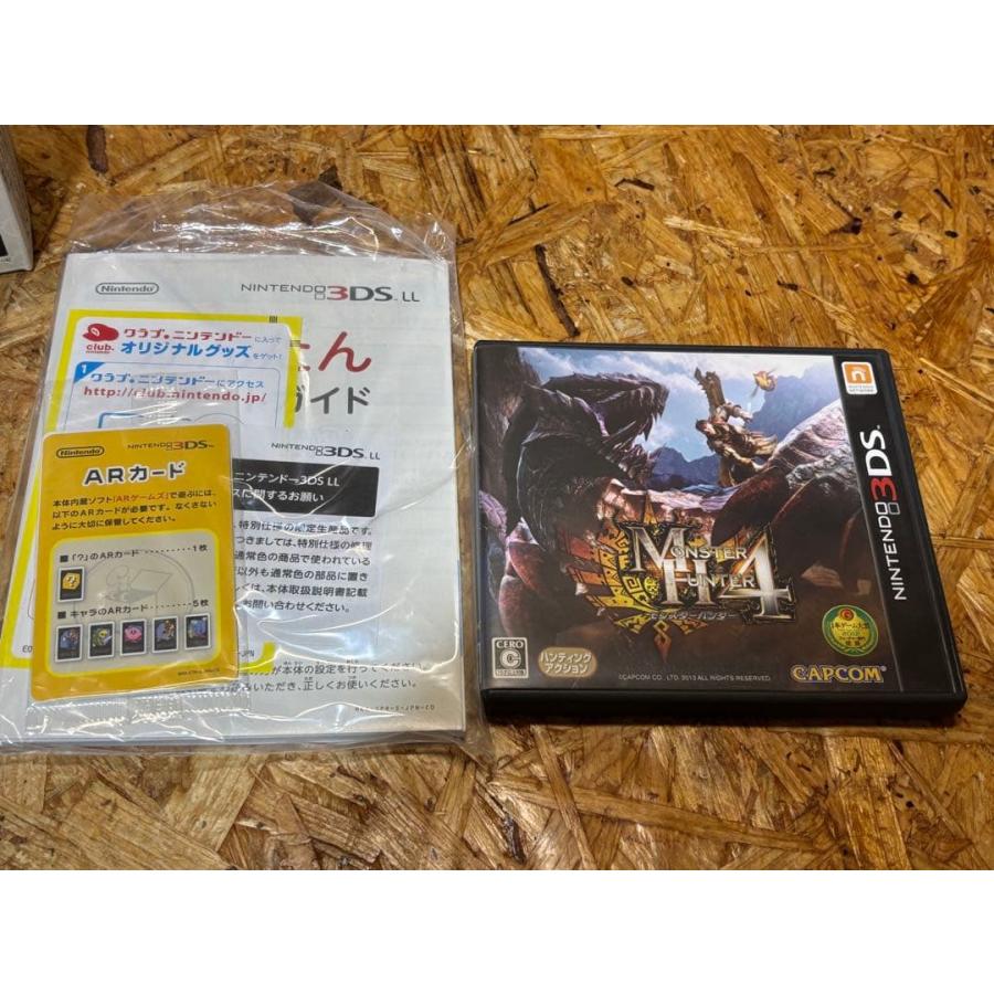 ニンテンドー 3DS LL モンハン4スペシャルパック アイルー 箱説明書
