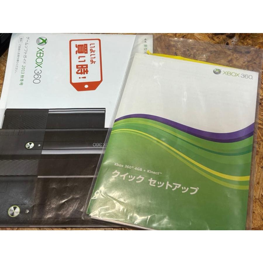 Xbox Xbox360 本体 4GB KINECT 箱 説明書 ソフト2本付 : マイホット 