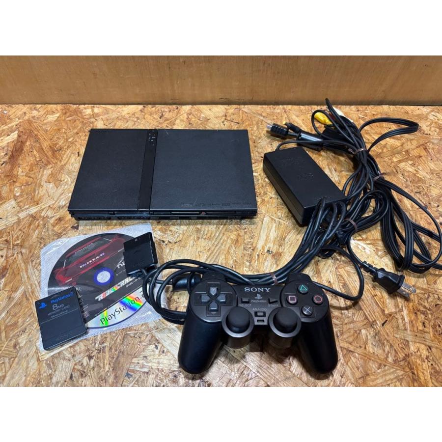 プレーステーション2 薄型 SCPH-70000 値下げ‼︎ PlayStation 薄型 PS2 プレステ2 SCPH-70000 908 ソフト付き : マイ