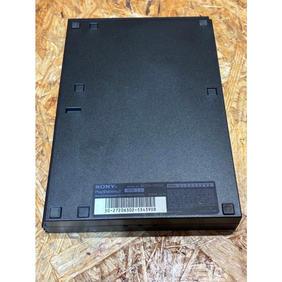 PlayStation 薄型 PS2 プレステ2 SCPH-70000 908 ソフト付き : マイ