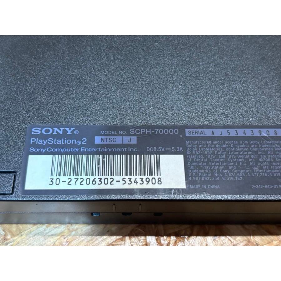 PlayStation 薄型 PS2 プレステ2 SCPH-70000 908 ソフト付き : マイ