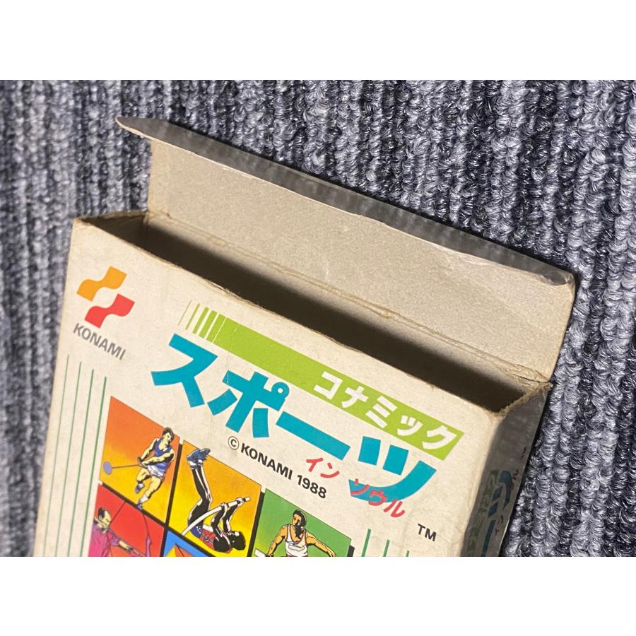 任天堂 ファミコン カセット ソフト コナミック スポーツ 箱 任天堂 ファミコン カセット ソフト コナミック スポーツ 箱