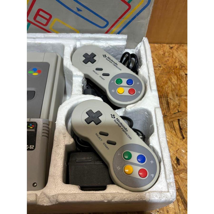 任天堂 スーパーファミコン 本体 箱 スト2 付き S23625404 任天堂 スーパーファミコン 本体 箱 スト2 付き S23625404