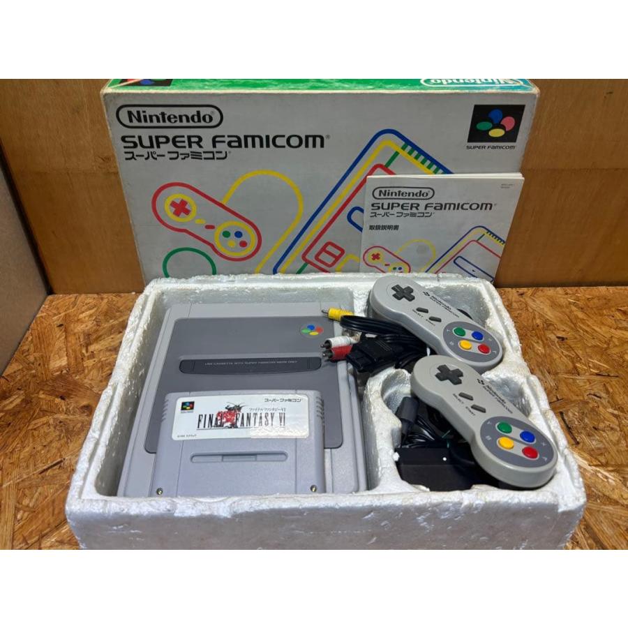 スーパーファミコン - 【1chip-01】箱説付き、スーパーファミコン本体 任天堂（Nintendo） スーパーファミコン 本体 1CHIP-01 S25042094 箱