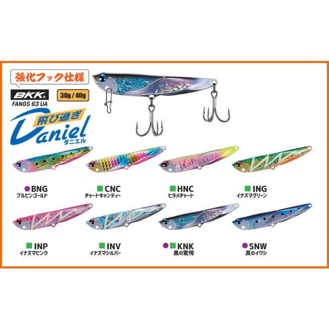 Jackson（ジャクソン） 飛び過ぎダニエル 30g 強化フック仕様 とびすぎ