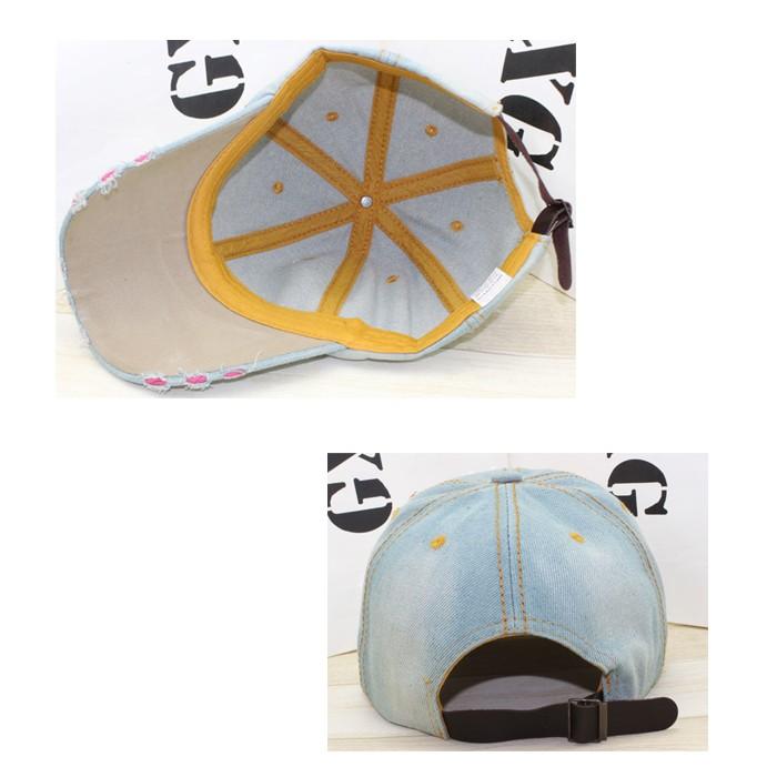 ラインストーン付デニムキャップ レディース 帽子CAP キャップ ラインストーン付デニムキャップ レディース 帽子CAP キャップ