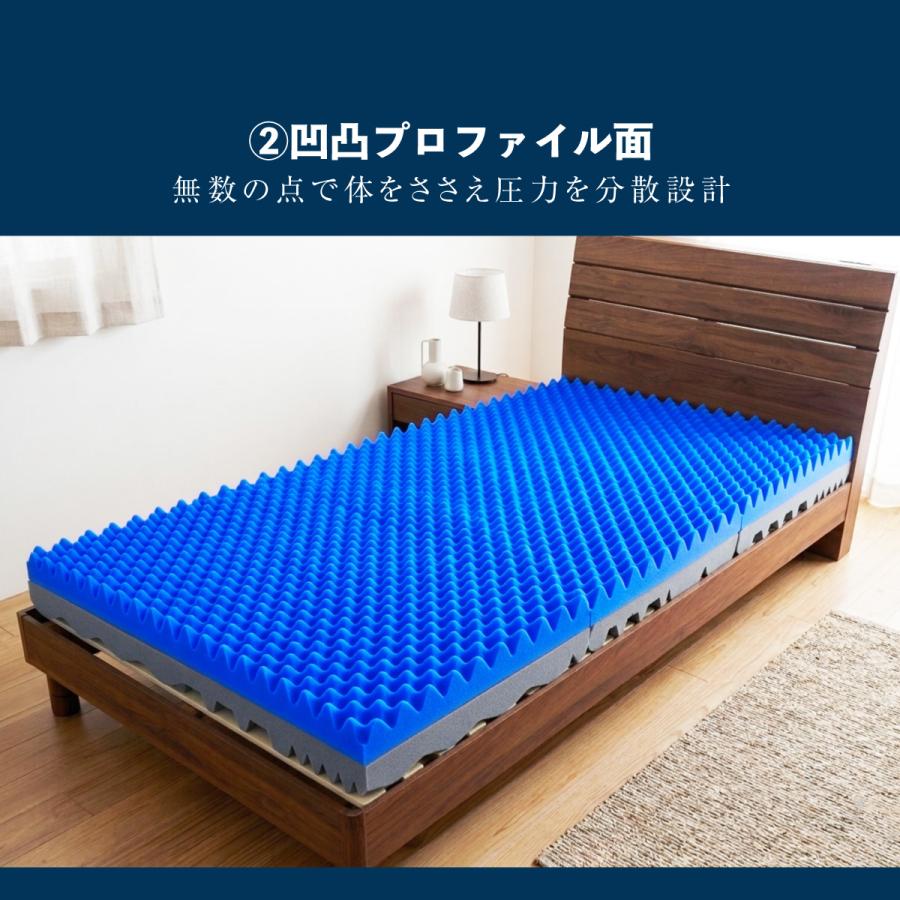 マイマクラ　ベースマットレス my makura（マイまくら） 腰楽寝マイマット13cm シングルサイズ