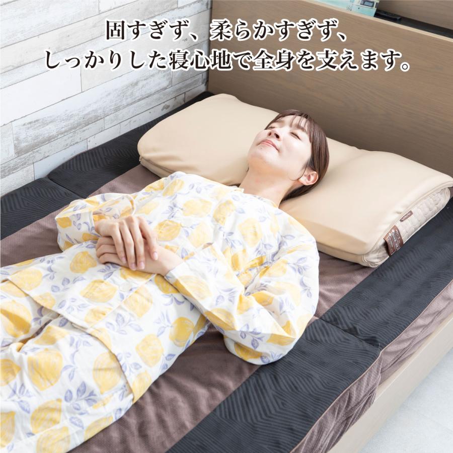 最上位マットレス 腰楽寝マット 7つ星 ダブルサイズ マットレス ダブル 体圧分散 特許取得 ウレタン 高品質 マイまくら 眠りの専門店 寝具…