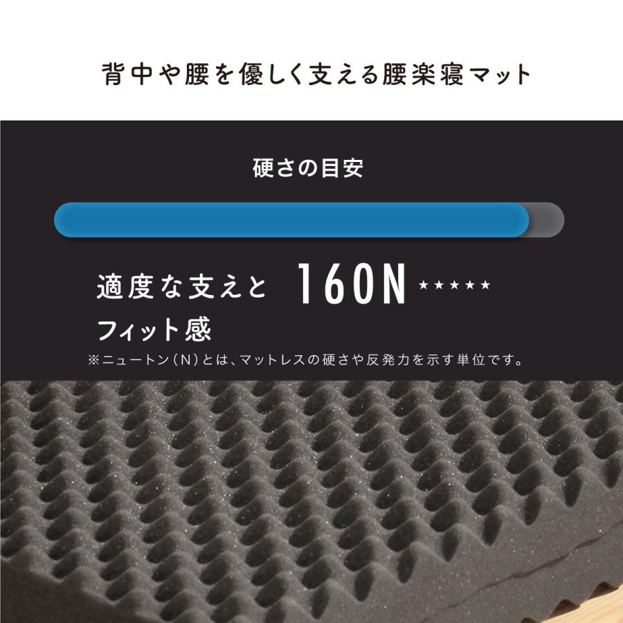 【新生活セット】首に優しい調整まくら＋腰楽寝マット+羽毛ふとん（ネイビー/再生羽毛使用）3点セット　シングルサイズ　新生活 就職 進学 ご結婚 |  | 12