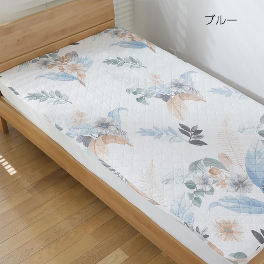 【mymakura マイまくら】綿&麻涼感敷きパッドプレミアム S 新品未開封 接触冷感プレサーモ敷きパッド シングル ワイドシングル ダブル｜眠り