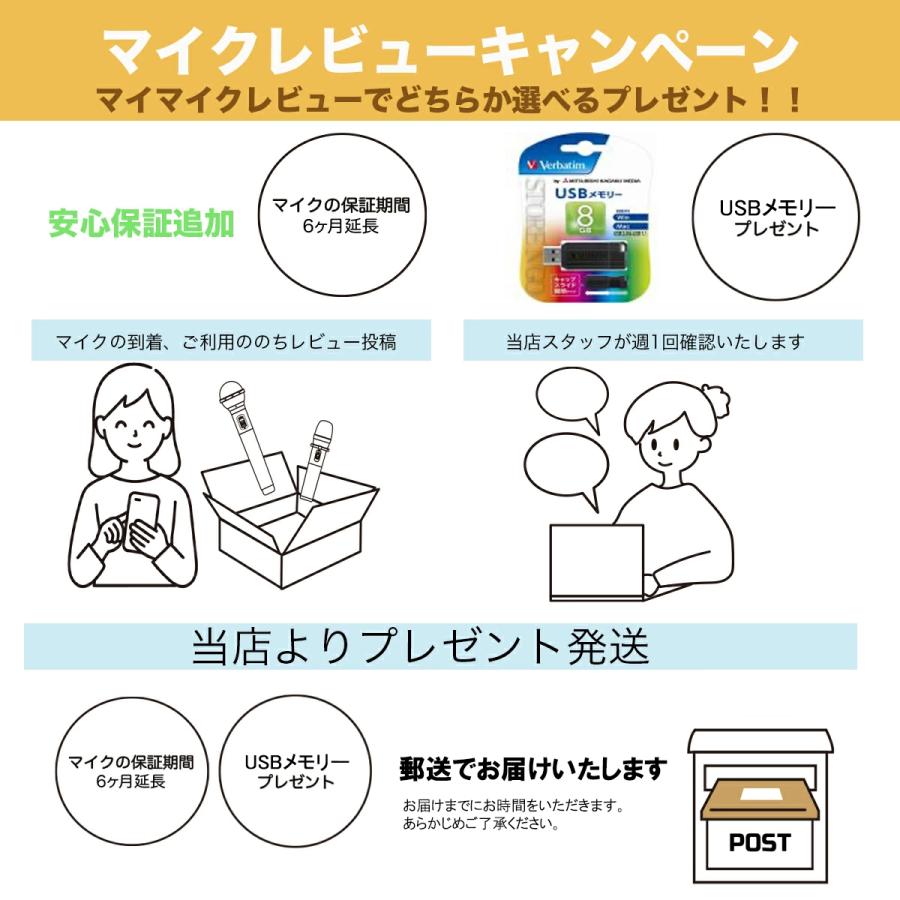 8月16日までポイント5倍】カラオケマイク ロック専用 ワイヤレス マイ