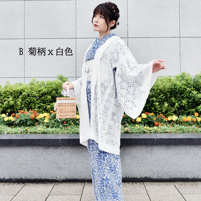 レース羽織 【送料無料】 花柄 総レース 通年 着物コート レ−スコート