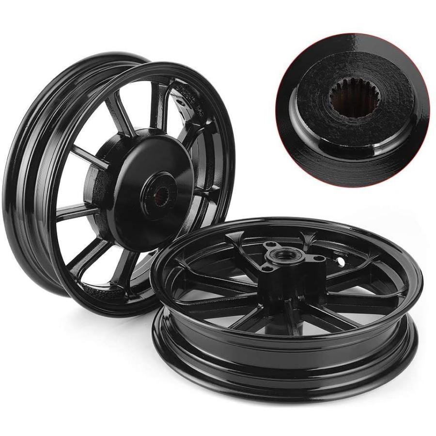 KIMISS令和最新型10インチホイールハブ9スポークリムオートバイ