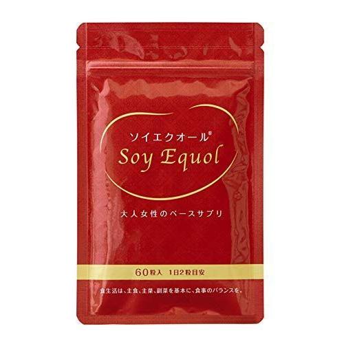 ソイエクオール 日本メーカー新品 小粒で飲みやすいエクオール10?配合 60粒入 名作 30日分
