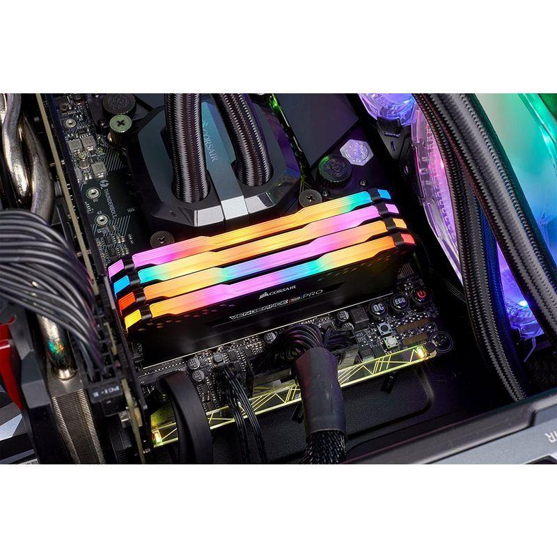 CORSAIR DDR4-3600MHz デスクトップPC用 メモリ VENGEANCE RGB PRO