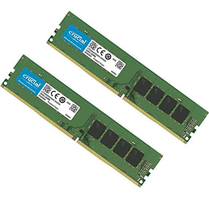 史上最も激安】 Crucial DDR4デスクトップPC用メモリ 32GB 16GBx2枚