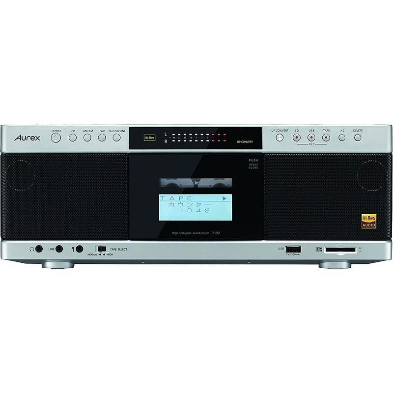 新春セール 東芝 ハイレゾ CDラジカセ SD/USB/CD-RW対応 Aurex TY-AK1(N) サテンゴールド 【B7428285567】(26603円)