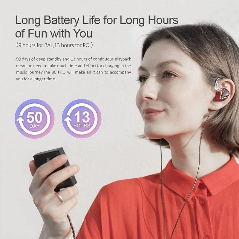 【超美品】 Bluetooth付きHIDIZSAP80 PRO MP3プレーヤー、LDAC/aptX/FLAC/Hi-Resオーディオ/FMラジオ付き 【D3218478638】(17996円)