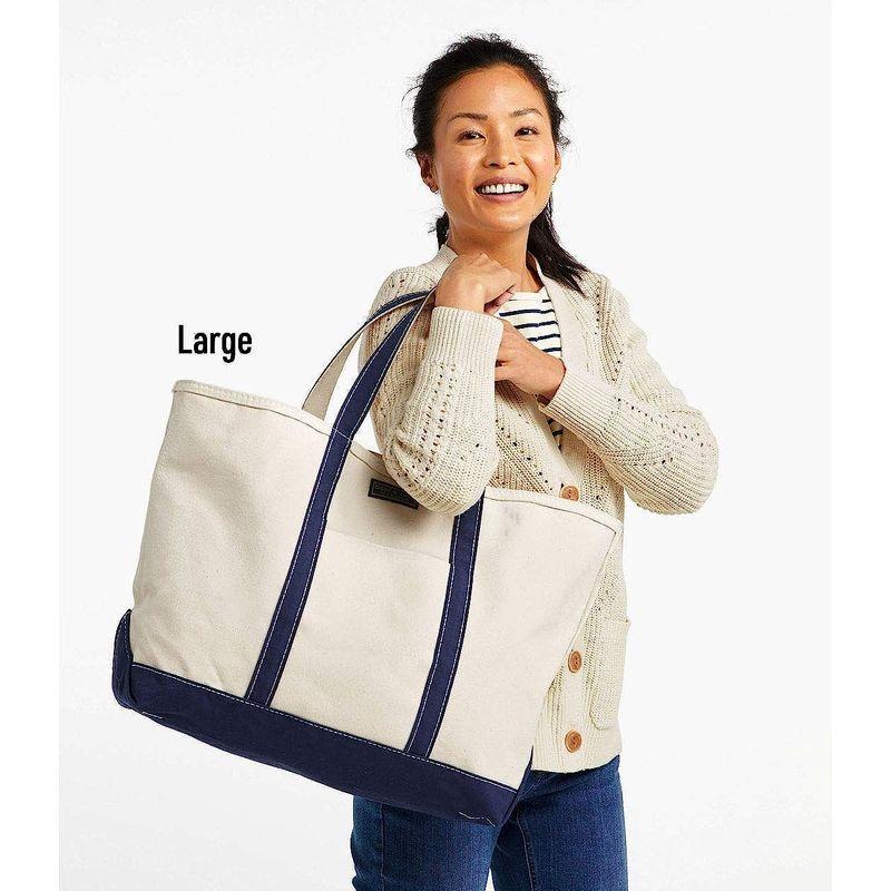 【新品】 L.L.Bean(エルエルビーン) ジップトップ・ボート・アンド・トート・ウィズ・ポケット ミディアム キャンバス Black/Black 【J2308393349】(12908円)
