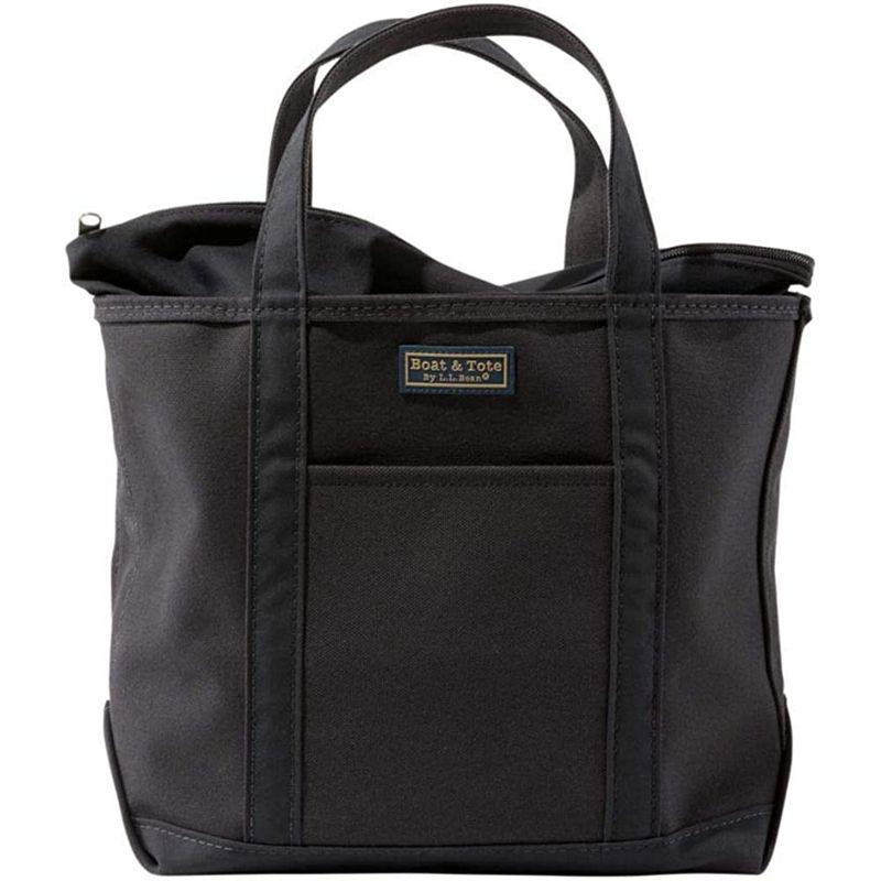 【新品】 L.L.Bean(エルエルビーン) ジップトップ・ボート・アンド・トート・ウィズ・ポケット ミディアム キャンバス Black/Black 【J2308393349】(12908円)