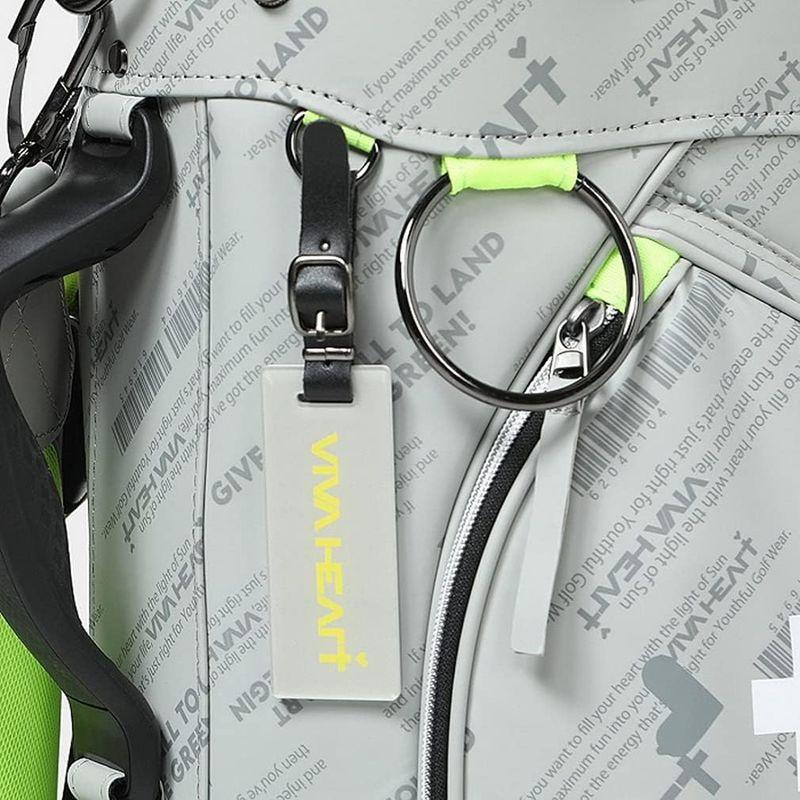 大人気 ビバハート 9.0型 キャディバッグ スタンド式 013-15800 菅原大地コラボグレー（13） 【6778620491】(24277円)