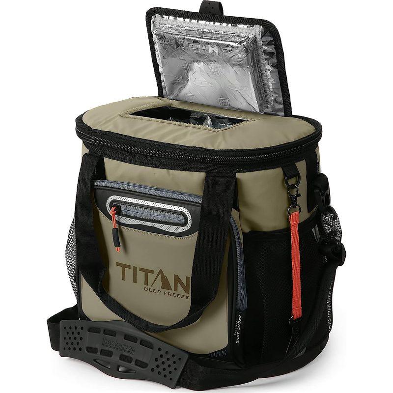 Arctic Zone タイタン ディープフリーズ 24缶 断熱バケツトート クーラー モス Zone タイタン ディープフリーズ 24缶 断熱バケツトート クーラー モス
